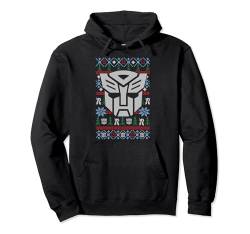Transformers Christmas Autobots Retro Ugly Sweater Style Pullover Hoodie von Transformers