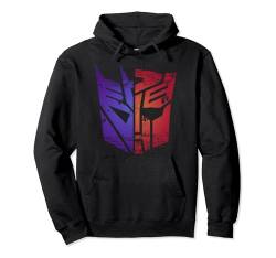 Transformers Decepticon Autobot Distressed Split Logo Pullover Hoodie von Transformers