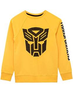 Transformers Jungen Autobots Sweatshirt Gelb 146 von Transformers