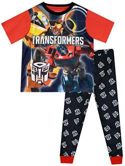 Transformers Jungen Bumblebee Optimus Prime Schlafanzug, 128 (Herstellergröße: 7 - 8 Jahre),Mehrfarbig von Transformers