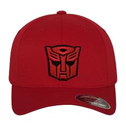 Transformers Offizielles Lizenzprodukt Autobots 3D Patch Flexfit Baseball Cap (Rot), Large/X-Large von Transformers