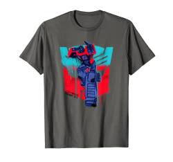 Transformers Optimus Prime 84 Graffiti Painted Wall Portrait T-Shirt von Transformers