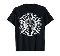 Transformers Optimus Prime Vintage Rock Lightning Logo T-Shirt von Transformers