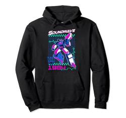 Transformers Soundwave 1984 Retro Grid Logo Pullover Hoodie von Transformers