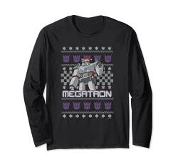 Transformers Weihnachten Megatron Ugly Sweater Langarmshirt von Transformers