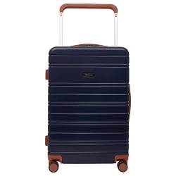 Travelers Club 2-teiliges oder 50,8 cm Navigate-Gepäck-Set, blau, 50,8 cm Handgepäck, 2 Stück oder 50,8 cm Navigate-Gepäck-Set, blau, 20" Carry-on, 2-teiliges Navigate-Gepäck-Set, 50,8 cm von Travelers Club