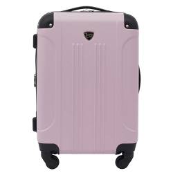 Travelers Club Chicago Hardside Expandable Spinner Gepäck, Flieder, 20" Carry-On, Chicago Hardside Expandable Spinner Gepäck von Travelers Club