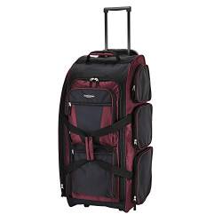 Travelers Club Xpedition Reisetasche, 76,2 cm (30 Zoll), Purpurrot, 30" Suitcase, Xpedition Reisetasche mit Mehreren Fächern, 76,2 cm von Travelers Club