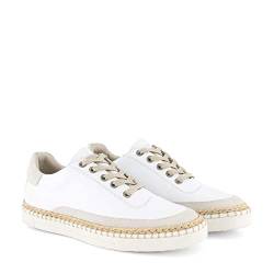 Travelin' Omage - Damen - Sneaker Low - Citytrip - Leder - Neutrale Passform - Weiss - 38 von Travelin'