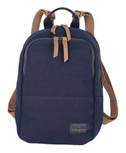 Travelite HEMPLINE small backpack, navy, Unisex-Erwachsene Rucksack, Navy, von Travelite