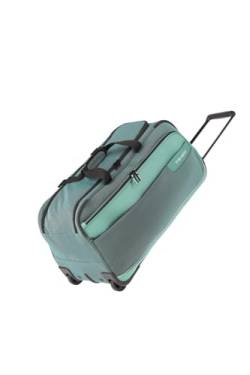 Travelite Trolley Reisetasche mit Rollen mittelgroß, nachhaltig, VIIA, Praktische Rollenreisetasche aus recyceltem Material, 65 cm, 61 Liter von Travelite