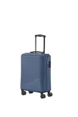 travelite 4-Rad Handgepäck Koffer klein 37 Liter, Gepäck Serie BALI: ABS Hartschalen Trolley erfüllt IATA-Bordgepäckmaß, 55 cm von Travelite