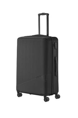 travelite 4-Rad Hartschalenkoffer groß 96 Liter, Gepäck Serie BALI: ABS Hartschalen Trolley mit TSA Kombinationsschloss, 77 cm von Travelite