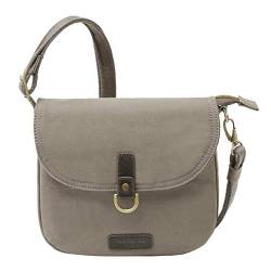 Travelon Damen Diebstahlsicherung Kuriersattel Crossbody Umhängetasche, Stone von Travelon