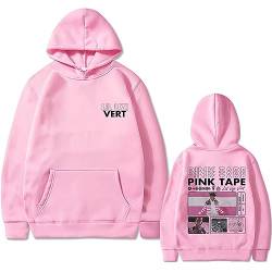 Trconk Kapuzenpullover Lil Uzi Vert Bedruckt Langärmelig Pullover Männer Frauen Hip Hop Straßenkleidung Lose Lässig Harajuku Sweatshirts Neutral Oberteile-Black||XXS von Trconk