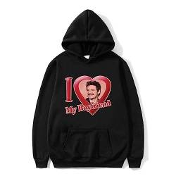 Trconk Kapuzenpullover Pedro Pascal Witzig Grafik Kapuzen-Trainingsanzug Männer Frauen Mode Übergröße Langärmelig Oberteile Lässig Lose Pullover Sweatshirts-Black||XXS von Trconk