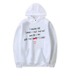 Trconk Sabrina Carpenter Emails I Can't Send Tour Hoodies Bedrucktes Langarm-Sweatshirt Herren Damen Unisex Casual Pullover Kapuzenpullover XXS~4XL-Black||XXS von Trconk