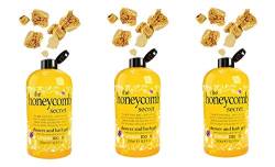 Treacle Moon The Honeycomb Secret Special Edition Dusch- und Badegel, 500 ml, 3 Stück von Treaclemoon