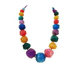 TreasureBay Atemberaubende Achat-Edelstein-Halskette für Frauen und Damen, Achat, Achat von TreasureBay