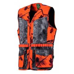 Treeland Weste Camo Orange/Forest T600 von Treeland