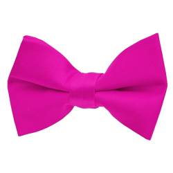 TrendandStylez Party Fliege, pink, 6,5 x 12,5cm, verstellbar, für Damen und Herren, Glamour Accessoire, Fliege für Karneval von TrendandStylez