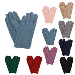 Trendcool Damen-Handschuhe für den Winter, Einheitsgröße, Handschuhe für Mobiltelefone, dünn und elegant, warm, geeignet für Arbeit, Fahren, Kleidung (M12) von Trendcool