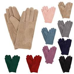 Trendcool Damen-Handschuhe für den Winter, Einheitsgröße, Handschuhe für Mobiltelefone, dünn und elegant, warm, geeignet für Arbeit, Fahren, Kleidung (M16) von Trendcool