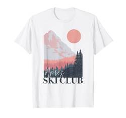 Landscape Apres Ski Club Mountainside T-Shirt von Trendy Apparel