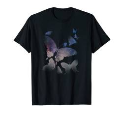 Trendy Gradient Butterfly Collage T-Shirt von Trendy Apparel