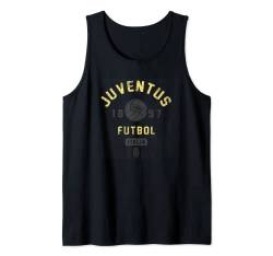 Trendy Juventus Vintage Futbol Logo Tank Top von Trendy Apparel