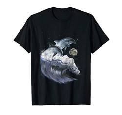 Trendy Night Dolphins T-Shirt von Trendy Apparel
