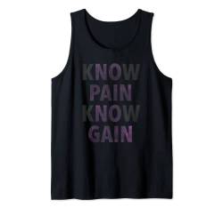 Trendy No Pain No Gain Tank Top von Trendy Apparel