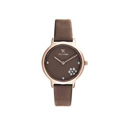 Trendy Kiss Damen Analog Quarz Uhr mit Leder Armband TRG10160-10 von Trendy Kiss