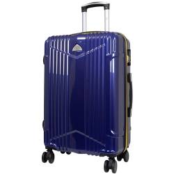 Trendyshop365 City-Koffer mittelgroß Hartschale Daytona 68cm 57 Liter 4 Rollen Zahlenschloss Blau von Trendyshop365