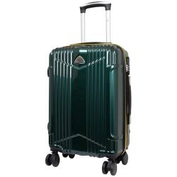 Trendyshop365 Handgepäck klein Hartschale Daytona 58cm 38 Liter 4 Rollen Zahlenschloss Grün von Trendyshop365