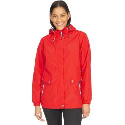 Flourish Women's Waterproof Jacket - RED L von Trespass
