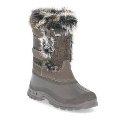 Trespass Damen Brace Schneestiefel, Braun (Peat), 37 EU von Trespass