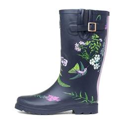 Trespass Damen Elena Gummistiefel, Kolibri-Print von Trespass