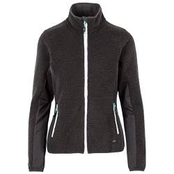 Trespass Damen Liggins Fleecejacke 220 g/m², black marl, 36 von Trespass