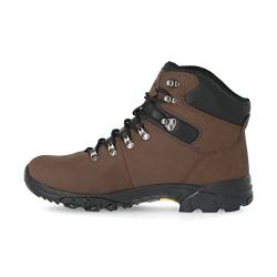 Trespass Herren Lochlyn Trekking-& Wanderstiefel, Braun (Dark Brown Dark Brown), 40 EU von Trespass