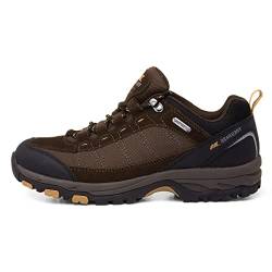 Trespass Herren Scarp Trekking-& Wanderhalbschuhe, Braun (Dark Brown Dkb), 46 EU von Trespass