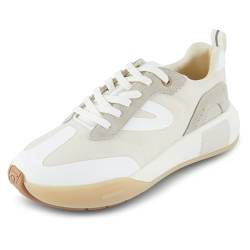 TRETORN A-Volley Damen-Sneaker, Weiß/Taupe, 39 EU von Tretorn