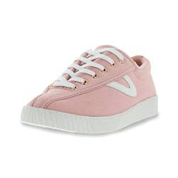 TRETORN Nyliteplus Canvas Sneaker Damen Schnürschuhe Casual Tennisschuhe Klassischer Vintage Stil, Rose, 38 EU von Tretorn