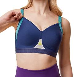 TriAction Damen Triaction Gravity Lite Ex Sports Bra, Twilight Blue, 75B EU von TriAction