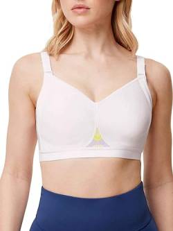 TriAction Damen Triaction Gravity Lite Ex Sports Bra, Weiß, 70B EU von TriAction