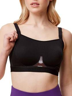 TriAction Damen Triaction Gravity Lite N Ex Sports Bra, Schwarz, 70F EU von TriAction