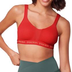 TriAction Women's Energy Lite N EX Bra, Blood ORANGE, 85C von TriAction