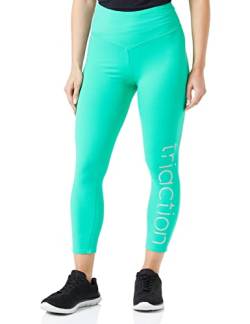 TriAction Women's DL RTW SS23 7/8 High Waist Leggings Logo Unterwäsche, Mint Green, L von TriAction