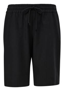 Große Größen: Shorts mit elastischem Tunnelzugbund, schwarz, Gr.44 von Triangle