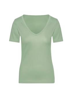 TRIGEMA Damen 502207 T-Shirt, Green Tea, Large von Trigema